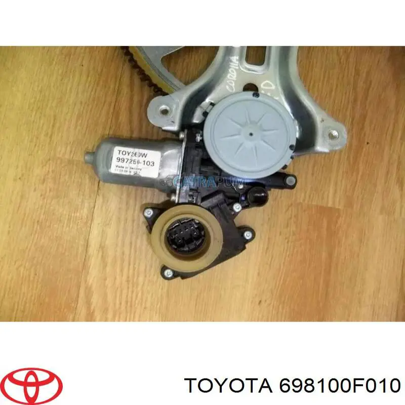 Mecanismo de acionamento de vidro da porta dianteira direita Toyota 698100F010 preço, a partir de 63,31 USD