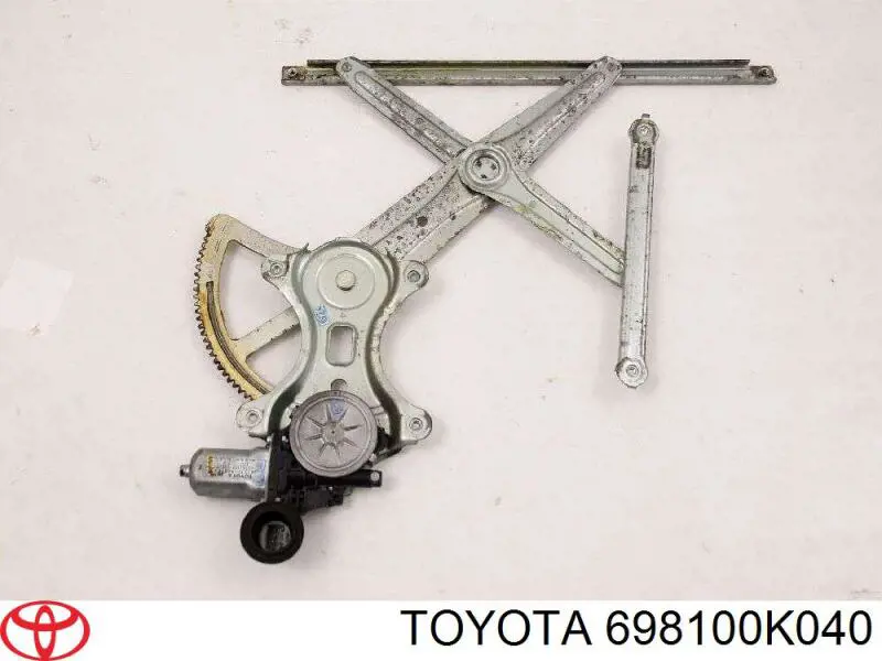 698100K040 Toyota Mecanismo de acionamento de vidro da porta dianteira direita