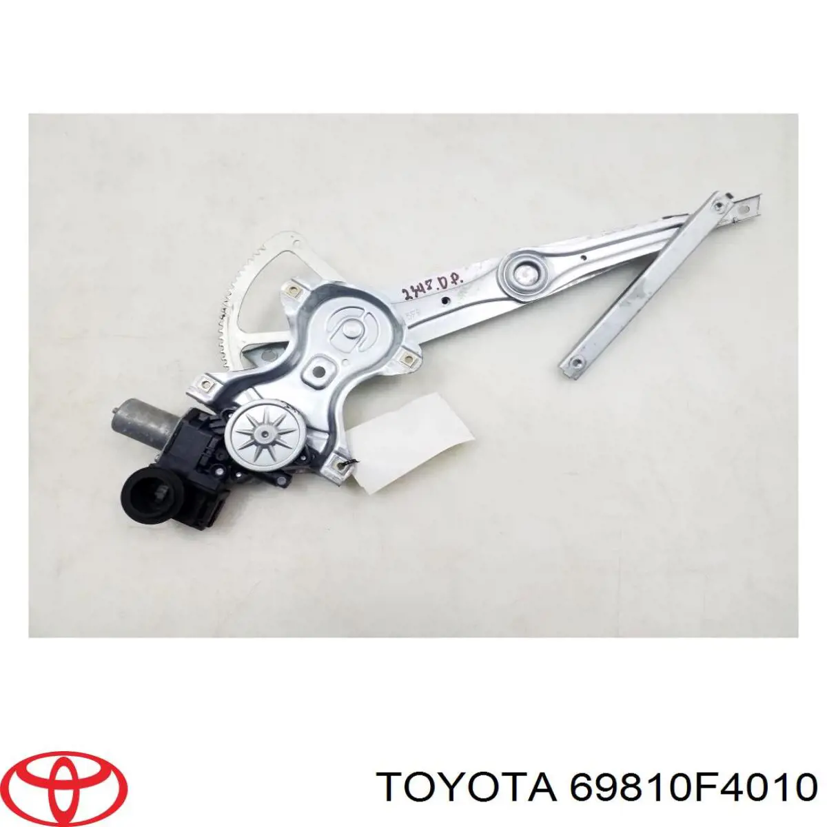 Mecanismo de acionamento de vidro da porta dianteira direita Toyota C-HR  X10