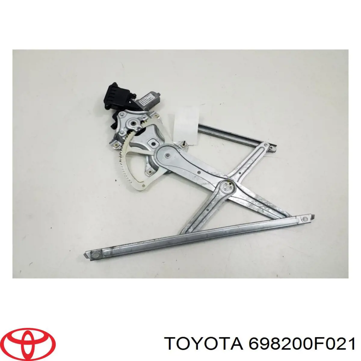 698200F021 Toyota Mecanismo de acionamento de vidro da porta dianteira esquerda