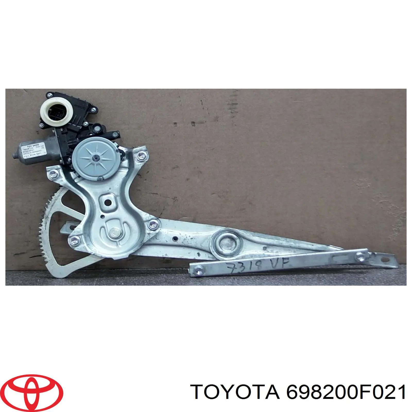 Mecanismo de acionamento de vidro da porta dianteira esquerda Toyota 698200F021 preço, a partir de 70,19 USD