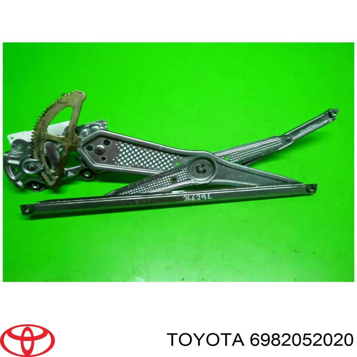 Mecanismo de acionamento de vidro da porta dianteira esquerda Toyota 6982052020 preço, a partir de 93,85 USD