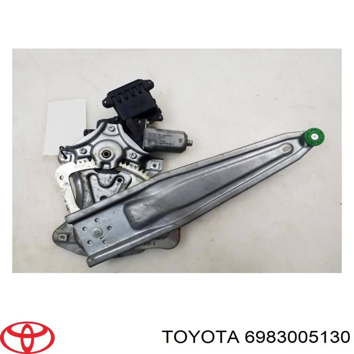 6983005130 Toyota Mecanismo de acionamento de vidro da porta traseira direita