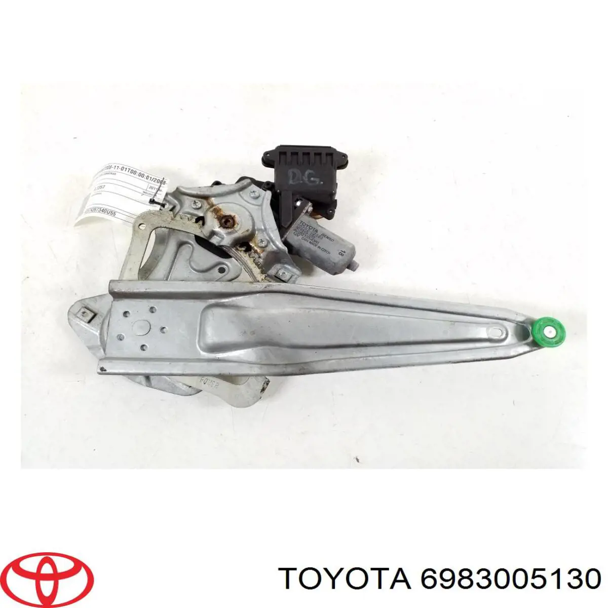 Mecanismo de acionamento de vidro da porta traseira direita Toyota 6983005130 preço, a partir de 95,34 USD