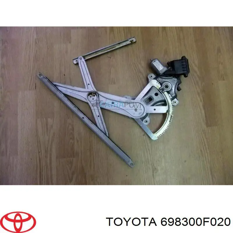 698300F020 Toyota Mecanismo de acionamento de vidro da porta traseira direita
