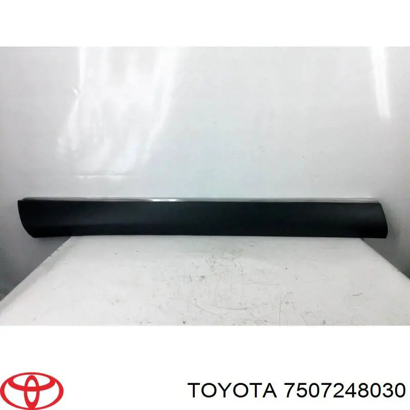 7507248030 Toyota Placa sobreposta da porta dianteira esquerda