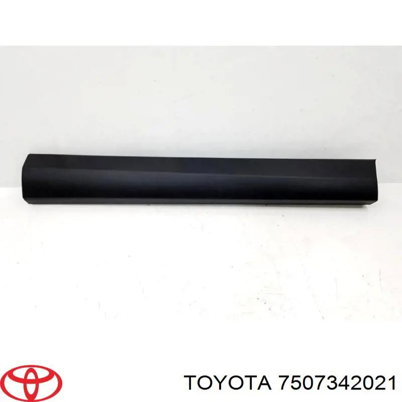 Moldura da porta dianteira direita inferior Toyota 7507342021 preço, a partir de 311,92 USD