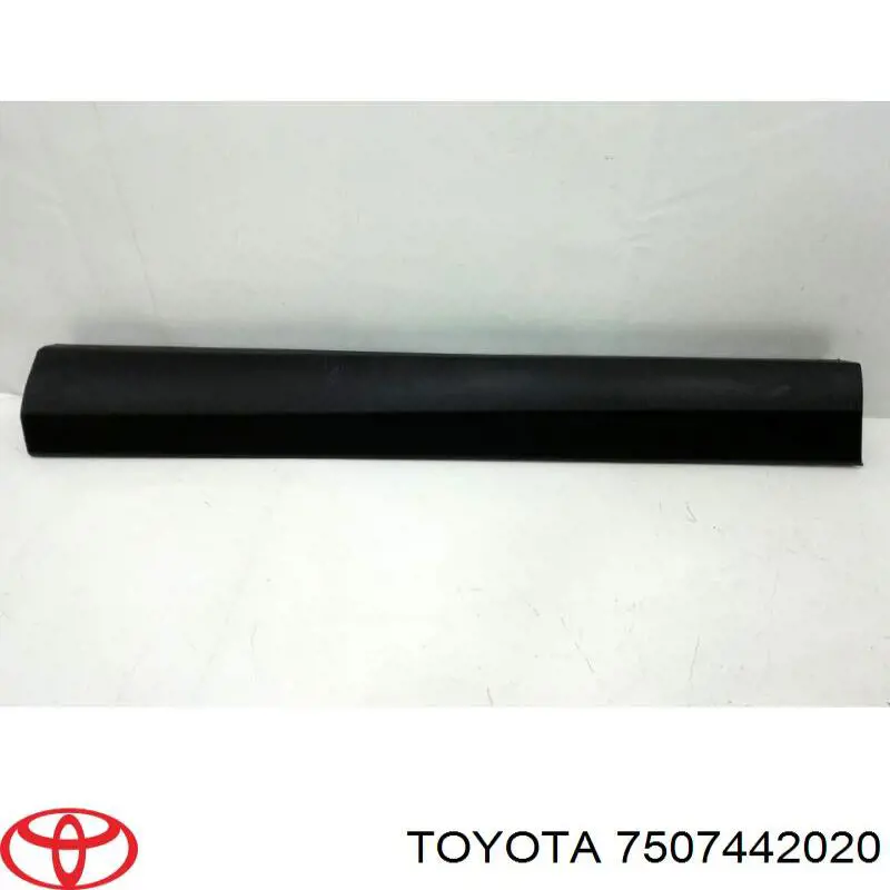 Moldura da porta dianteira esquerda inferior Toyota 7507442020 preço, a partir de 270,91 USD