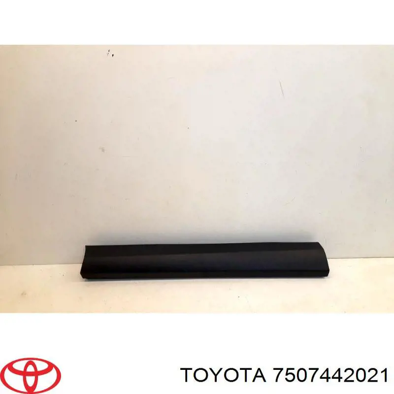 Moldura da porta dianteira esquerda inferior Toyota 7507442021 preço, a partir de 270,91 USD