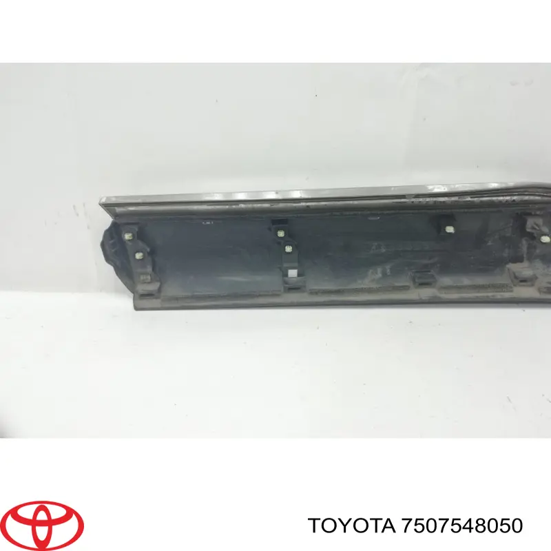 Placa sobreposta da porta traseira direita 7507548050 Toyota
