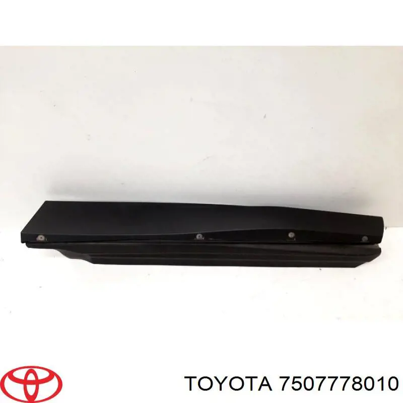 Moldura da porta traseira direita inferior Toyota 7507778010 preço, a partir de 128,34 USD