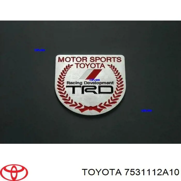 Compre 7531112A10 Toyota Emblema da capota