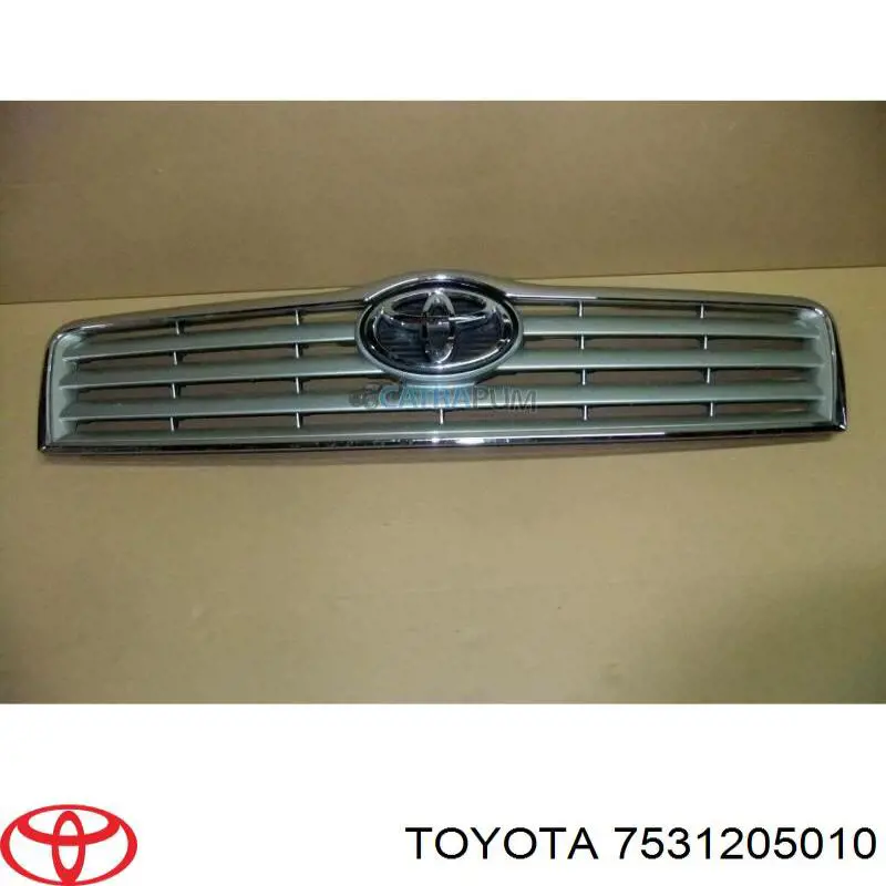 Emblema de grelha do radiador Toyota 7531205010 preço, a partir de 59,07 USD