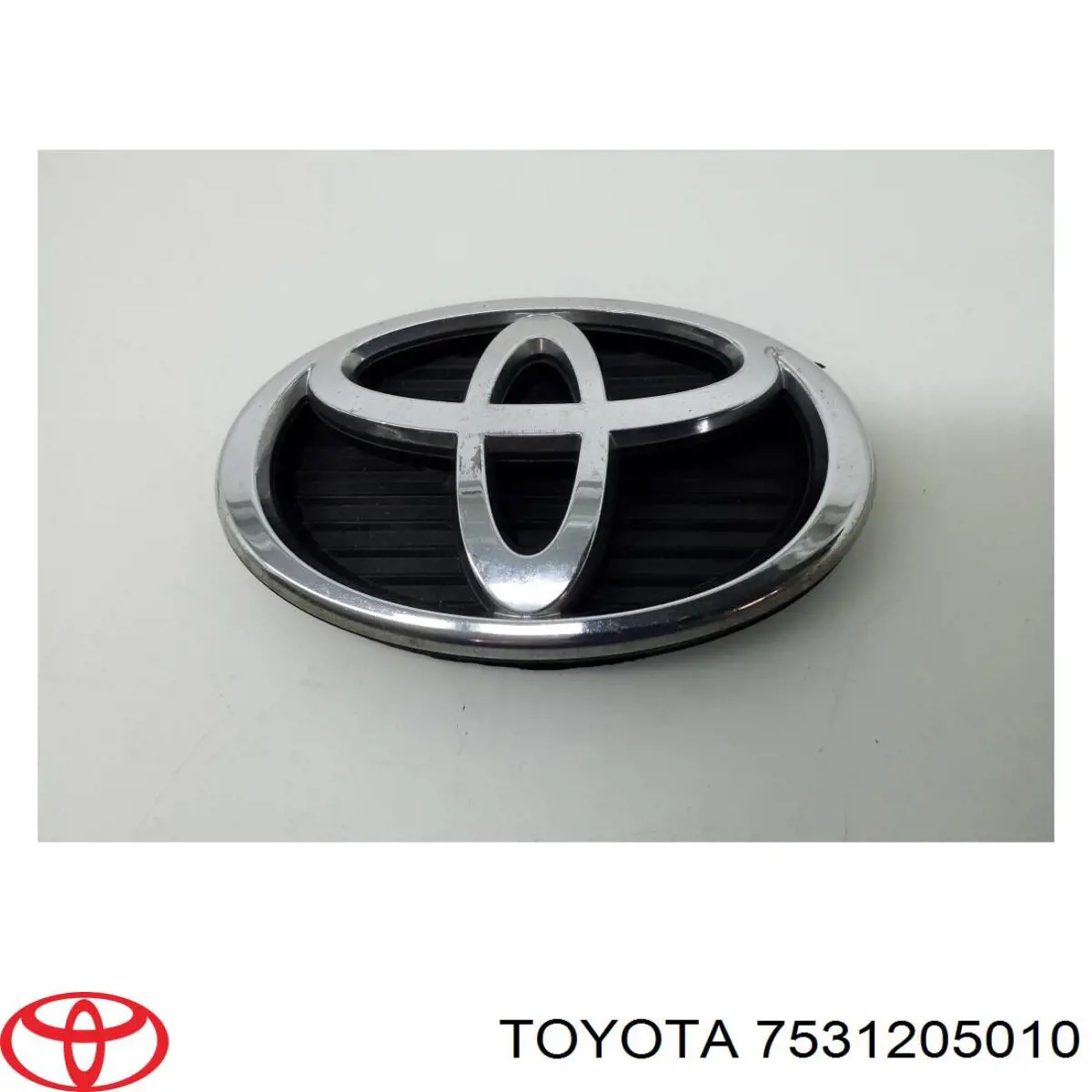 Compre 7531205010 Toyota Emblema de grelha do radiador