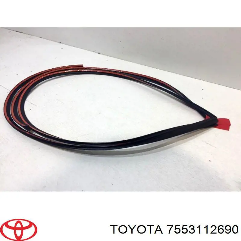 Moldura de pára-brisas Toyota 7553112690 preço, a partir de 29,20 USD