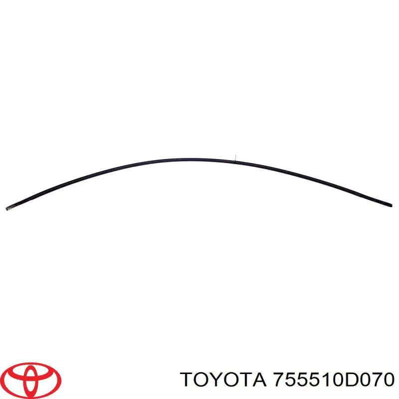 Moldura do teto direita Toyota 755510D070 preço, a partir de 60,51 USD