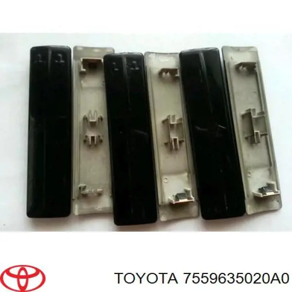 7559635020A0 Toyota Tampão dianteiro de carril de porta-bagagem do teto