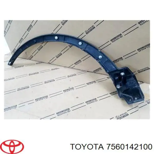 Expansor (placa sobreposta) de arco do pára-lama dianteiro direito Toyota 7560142100 preço, a partir de 80,16 USD