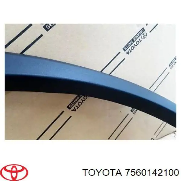 Compre 7560142100 Toyota Expansor (placa sobreposta) de arco do pára-lama dianteiro direito