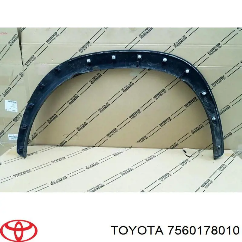 Expansor (placa sobreposta) de arco do pára-lama dianteiro direito Toyota 7560178010 preço, a partir de 94,29 USD