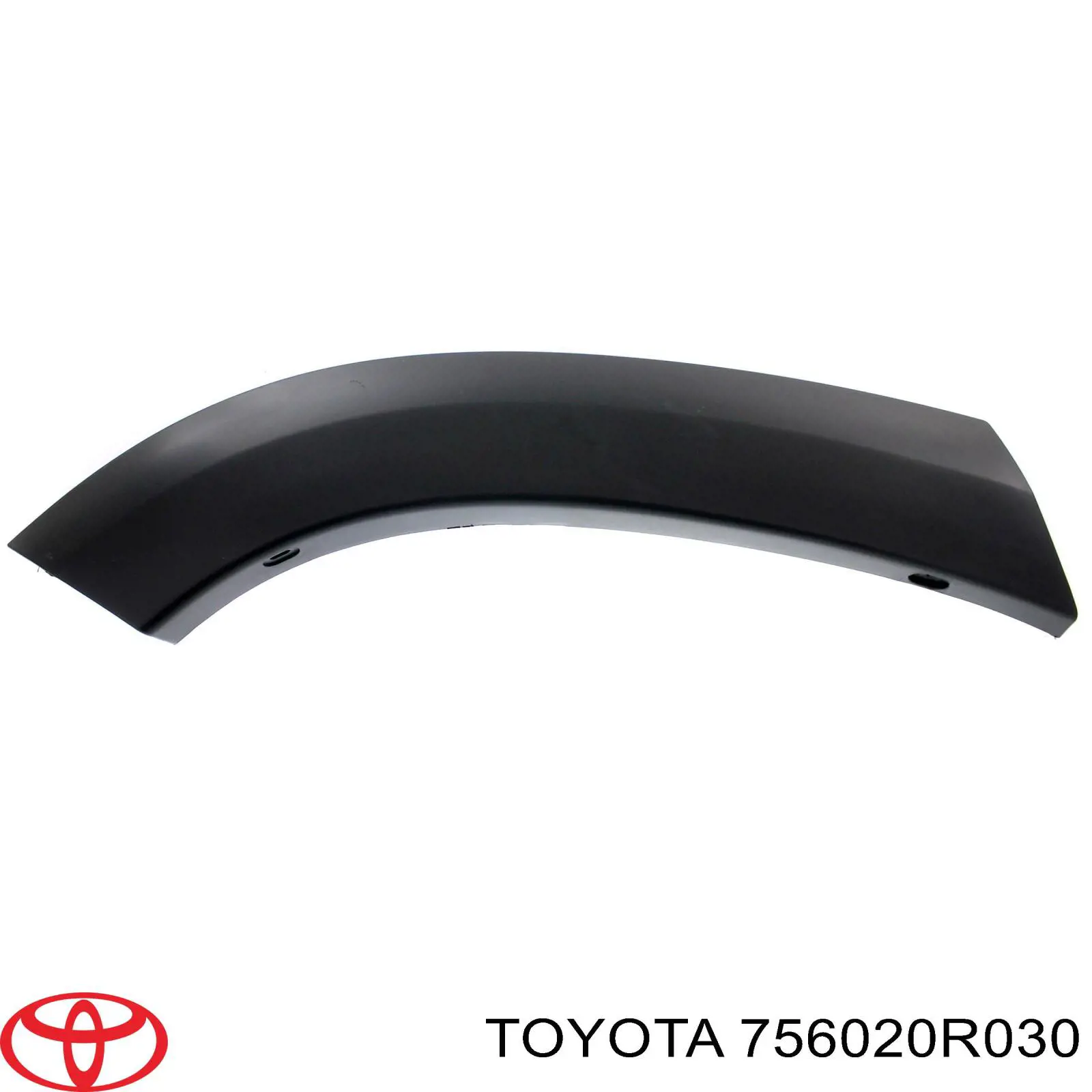 Expansor (placa sobreposta) de arco do pára-lama dianteiro esquerdo Toyota 756020R030 preço, a partir de 53,33 USD