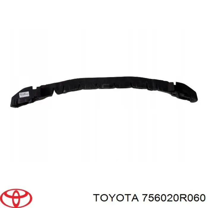 756020R060 Toyota Expansor (placa sobreposta) de arco do pára-lama dianteiro esquerdo