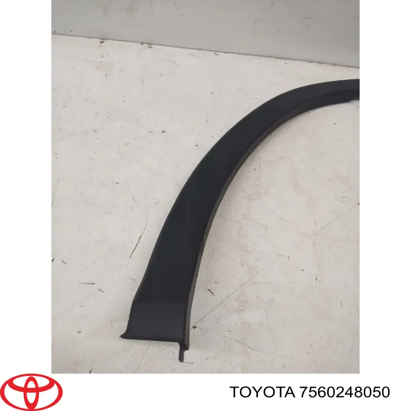 Expansor (placa sobreposta) de arco do pára-lama dianteiro esquerdo Toyota 7560248050 preço, a partir de 107,46 USD