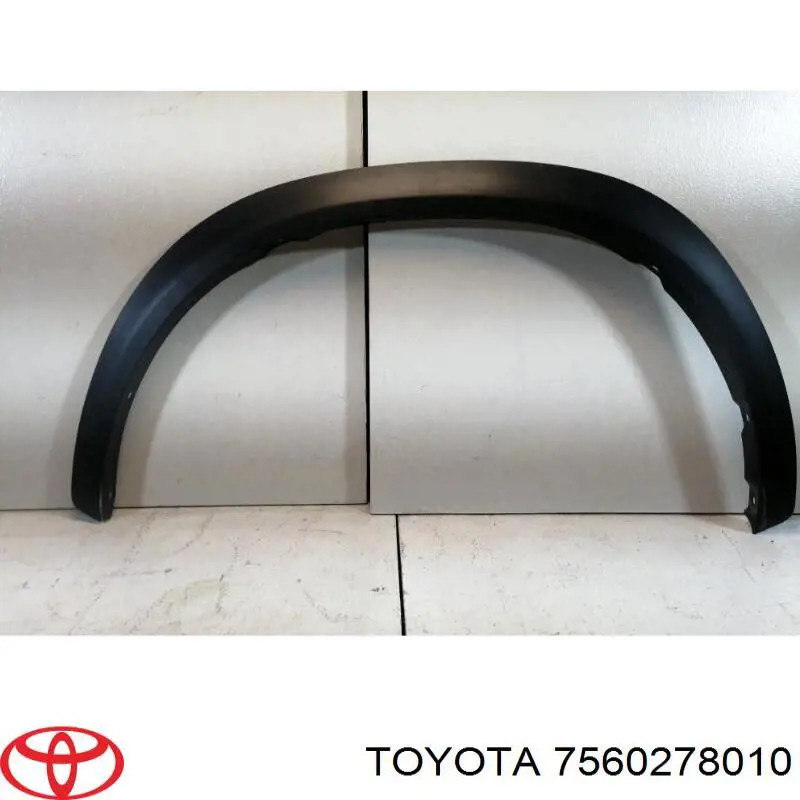 Expansor (placa sobreposta) de arco do pára-lama dianteiro esquerdo Toyota 7560278010 preço, a partir de 101,37 USD