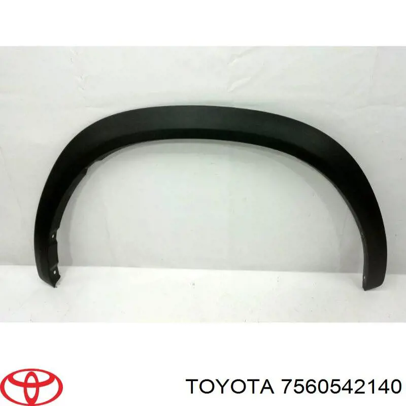 Moldura do pára-lama traseiro direito Toyota 7560542140 preço, a partir de 48,75 USD