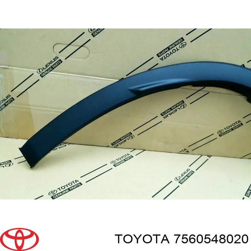 Moldura do pára-lama traseiro direito Toyota 756050E010 preço, a partir de 75,24 USD