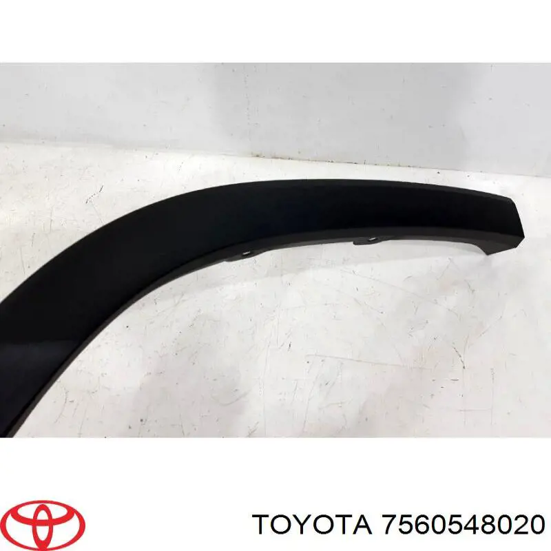 Compre 756050E010 Toyota Moldura do pára-lama traseiro direito
