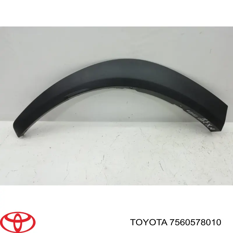 Expansor direito (placa sobreposta) de arco do pára-lama traseiro Toyota 7560578010 preço, a partir de 60,68 USD