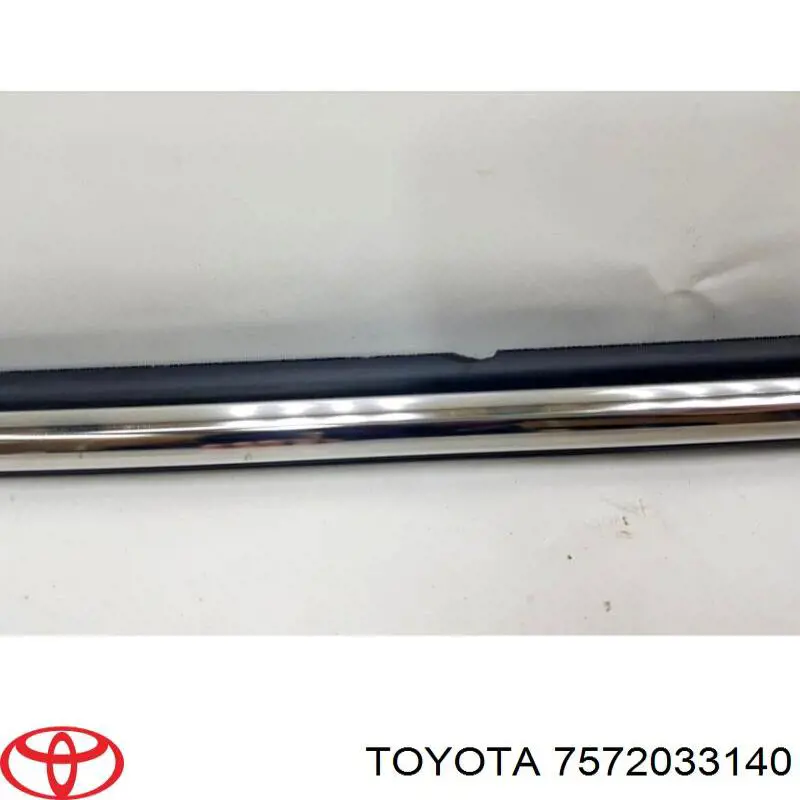 Moldura de vidro deslizante da porta dianteira esquerda Toyota 7572033140 preço, a partir de 93,91 USD