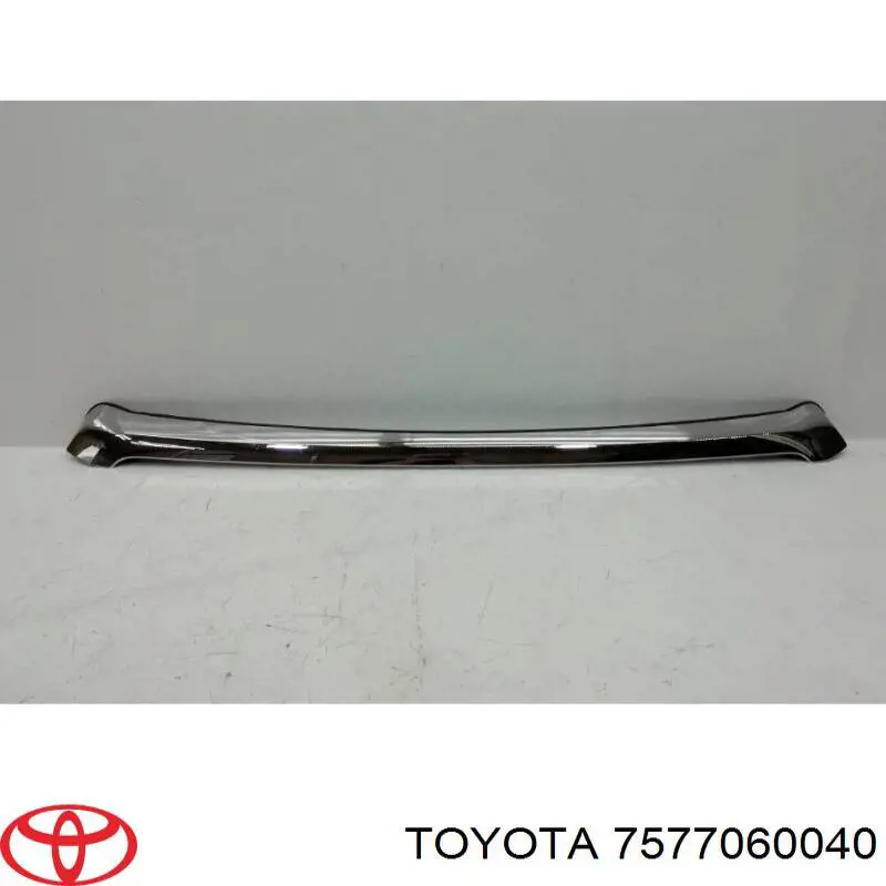 7577060040 Toyota Moldura da capota