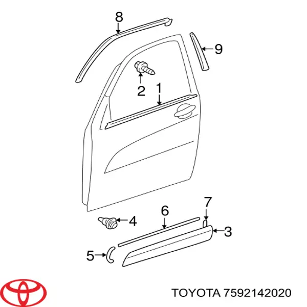  Toyota 7592142020 preço, a partir de 98,62 USD