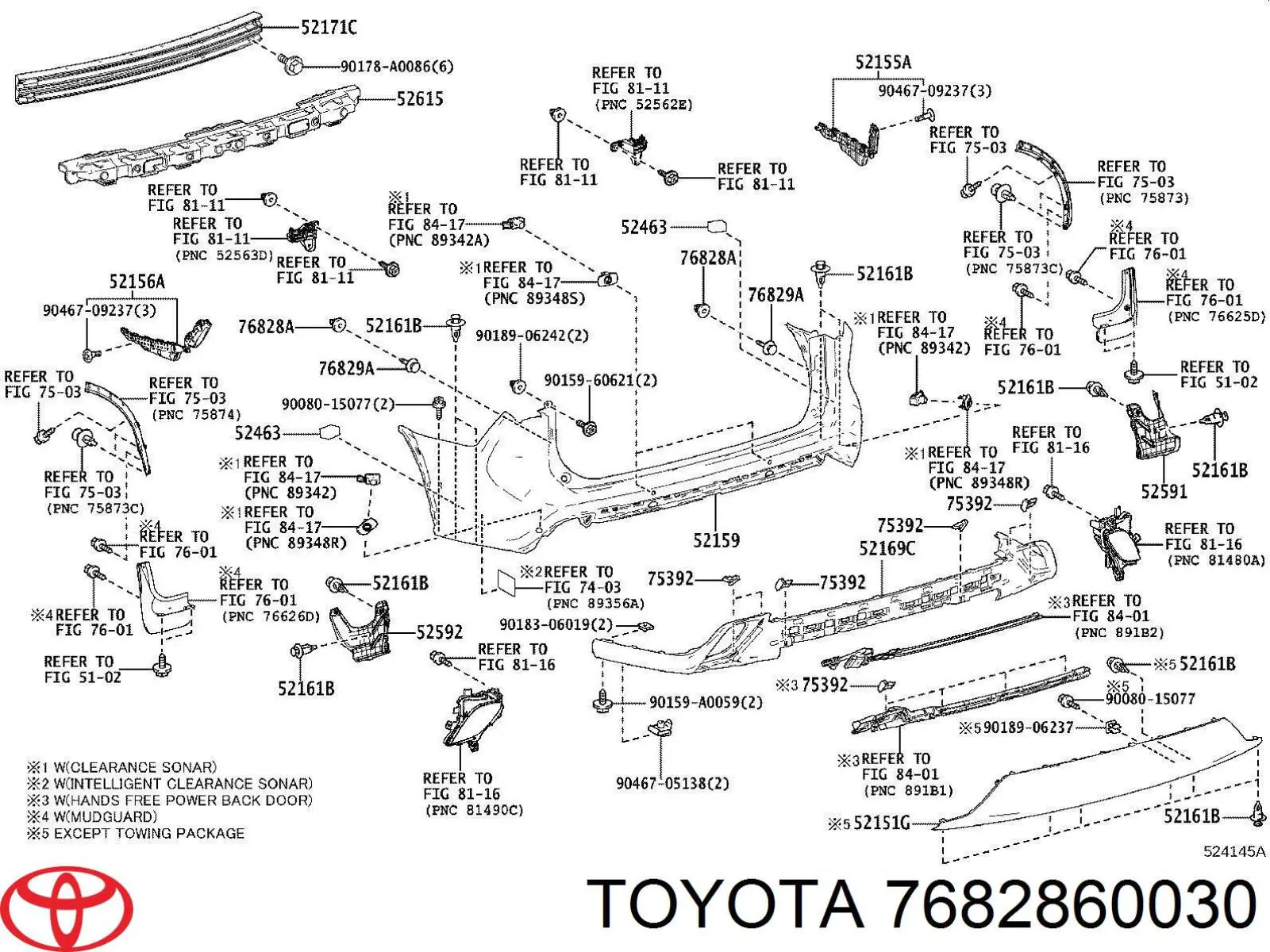  Toyota 7682860030 preço, a partir de 2,76 USD