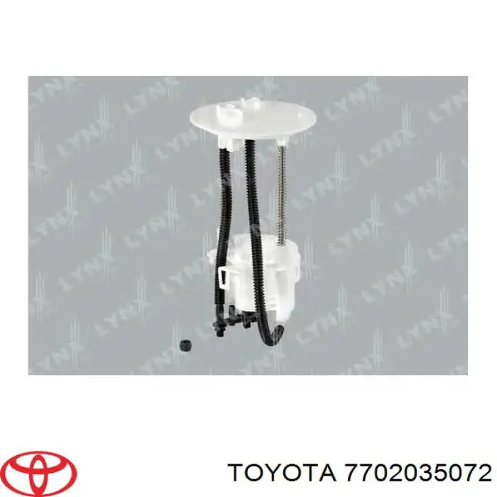 7702035072 Toyota Módulo de bomba de combustível com sensor do nível de combustível