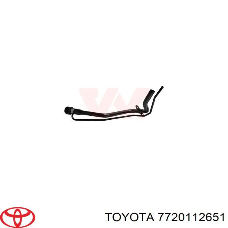 7720112651 Toyota Gargalo de enchimento do tanque de combustível