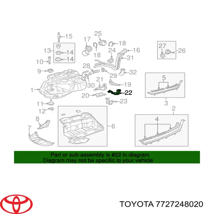  Toyota 7727248020 preço, a partir de 73,52 USD