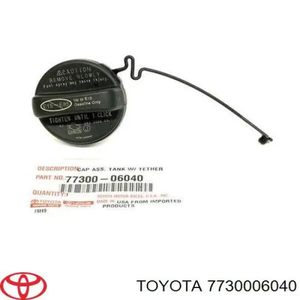 Tampa (tampão) do tanque de combustível Toyota 7730006040 preço, a partir de 7,11 USD