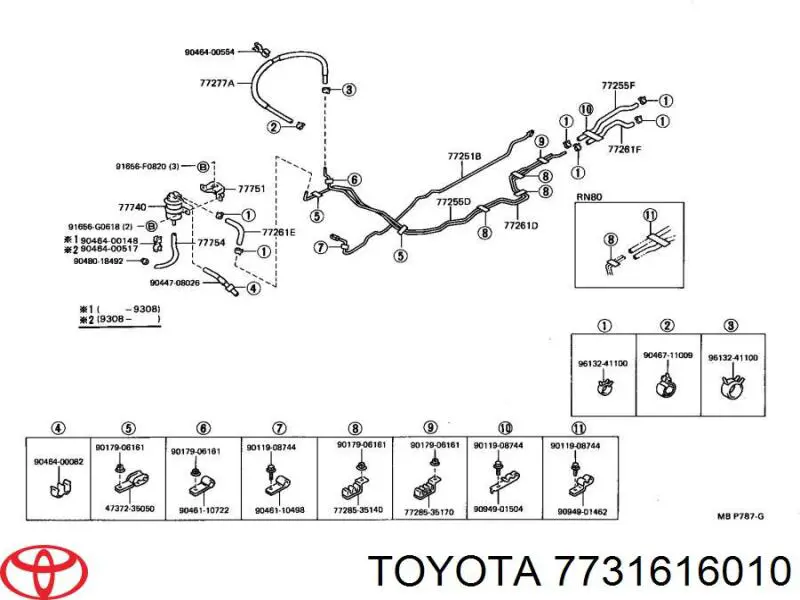 Compre 7731616010 Toyota 