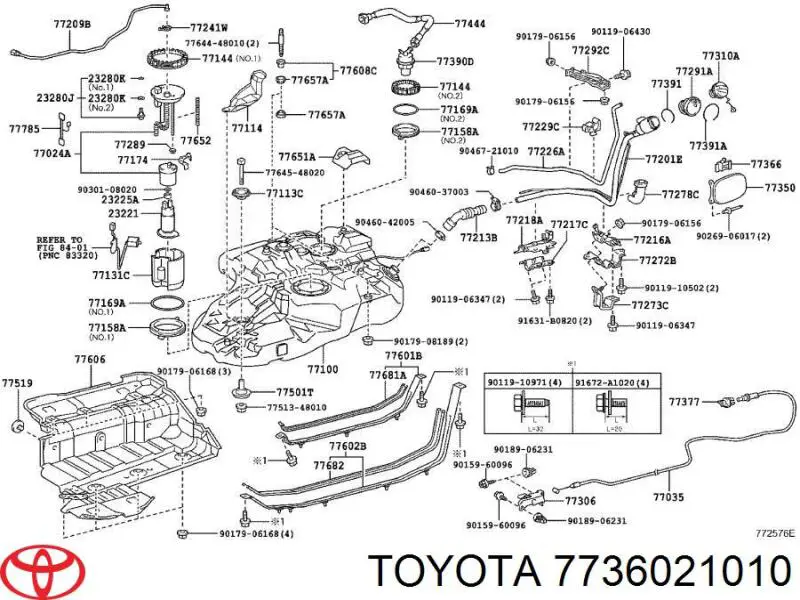 7736021010 Toyota 