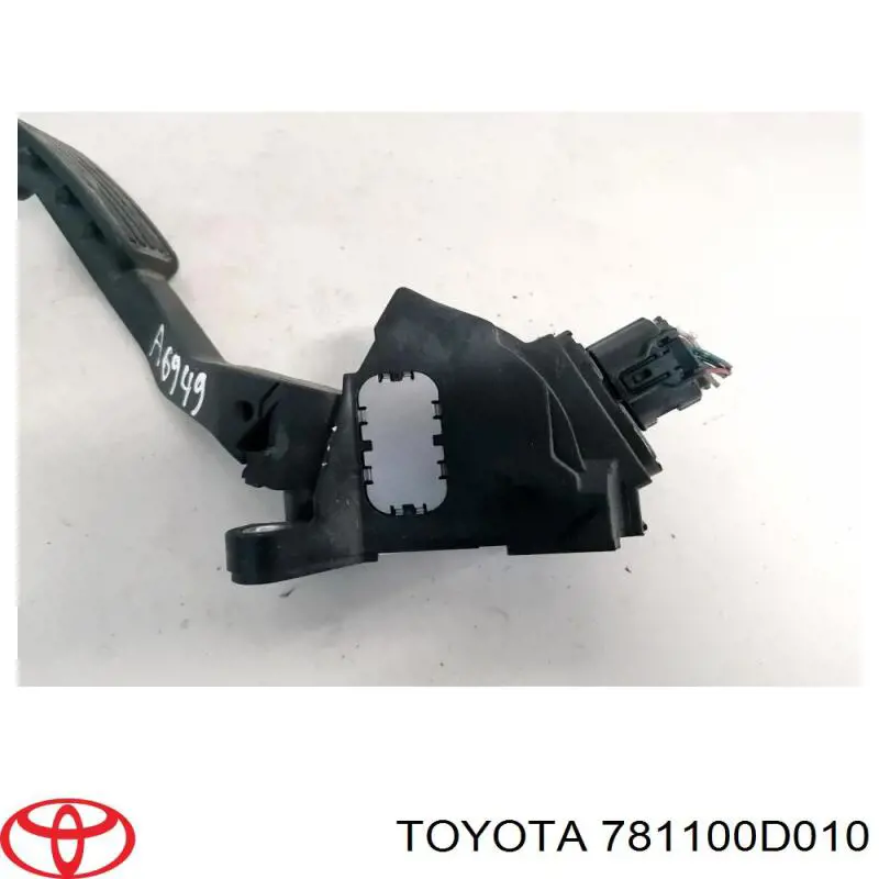 Pedal de gás (de acelerador) Toyota 781100D010 preço, a partir de 57,99 USD