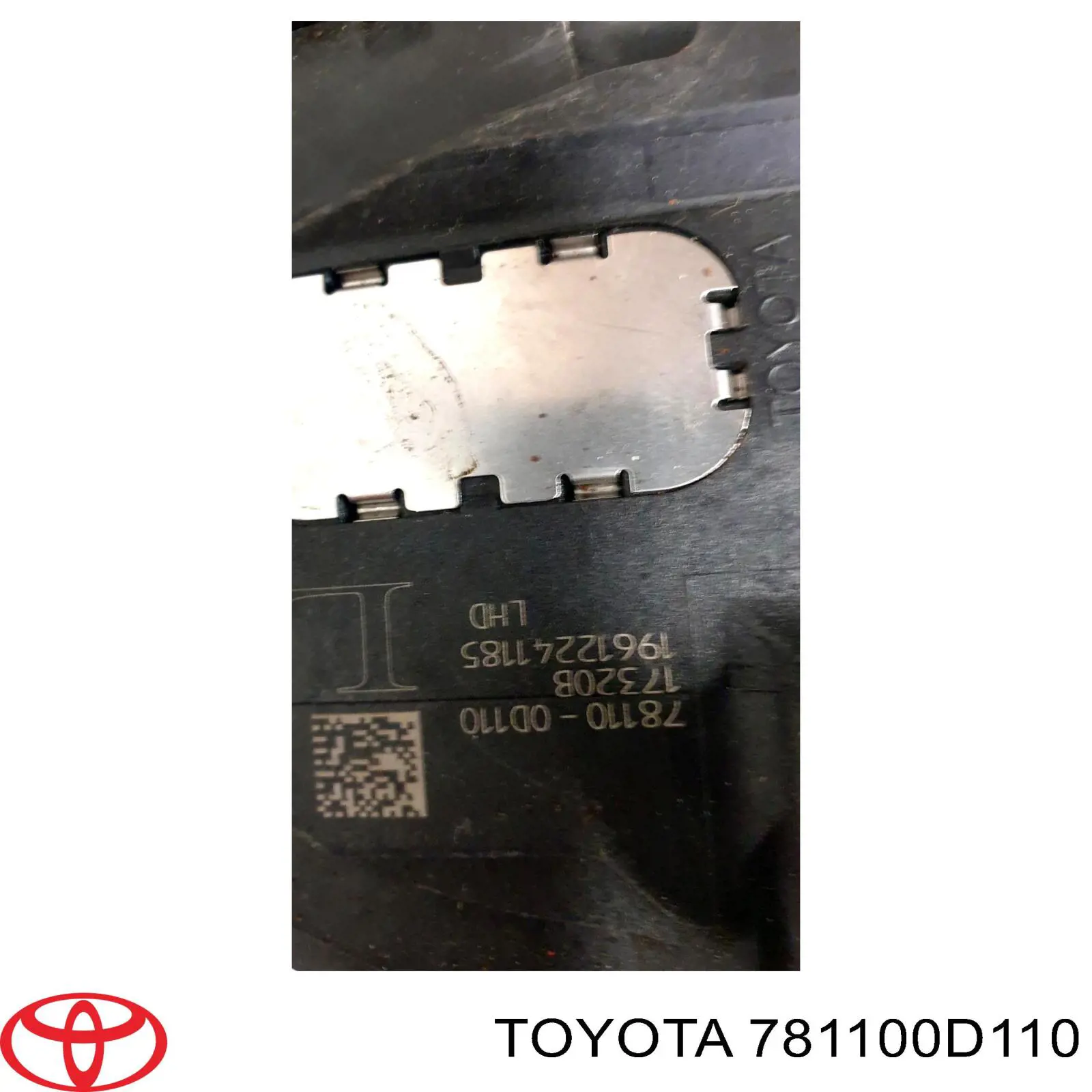 Pedal de gás (de acelerador) Toyota Yaris  P13