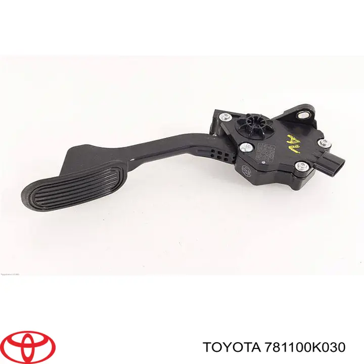 Pedal de gás (de acelerador) para Toyota Hilux  GUN12, GUN13