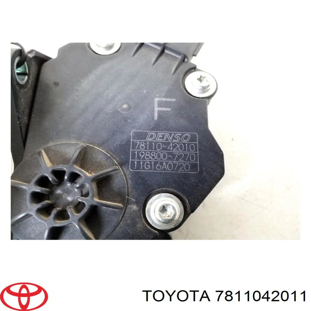 Pedal de gás (de acelerador) Toyota 7811042011 preço, a partir de 66,46 USD
