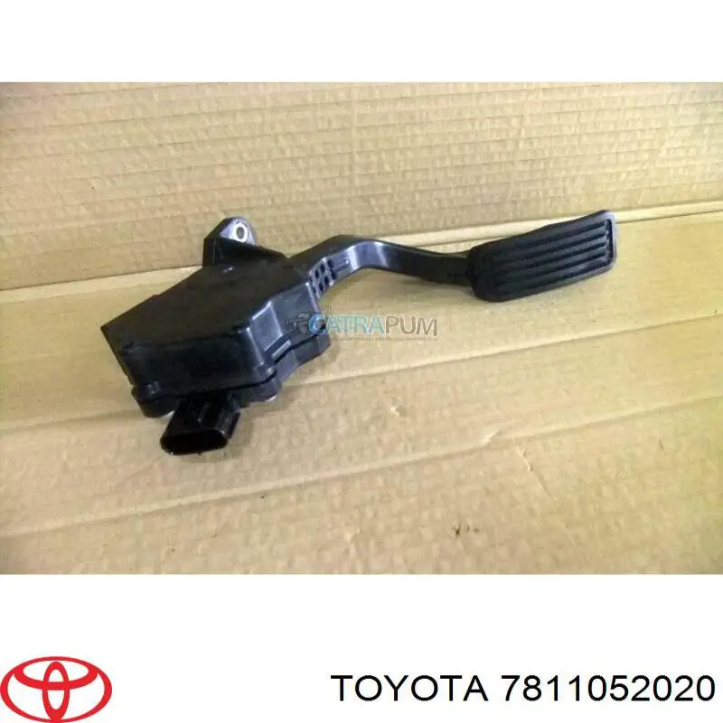Compre 781100D011 Toyota Pedal de gás (de acelerador)