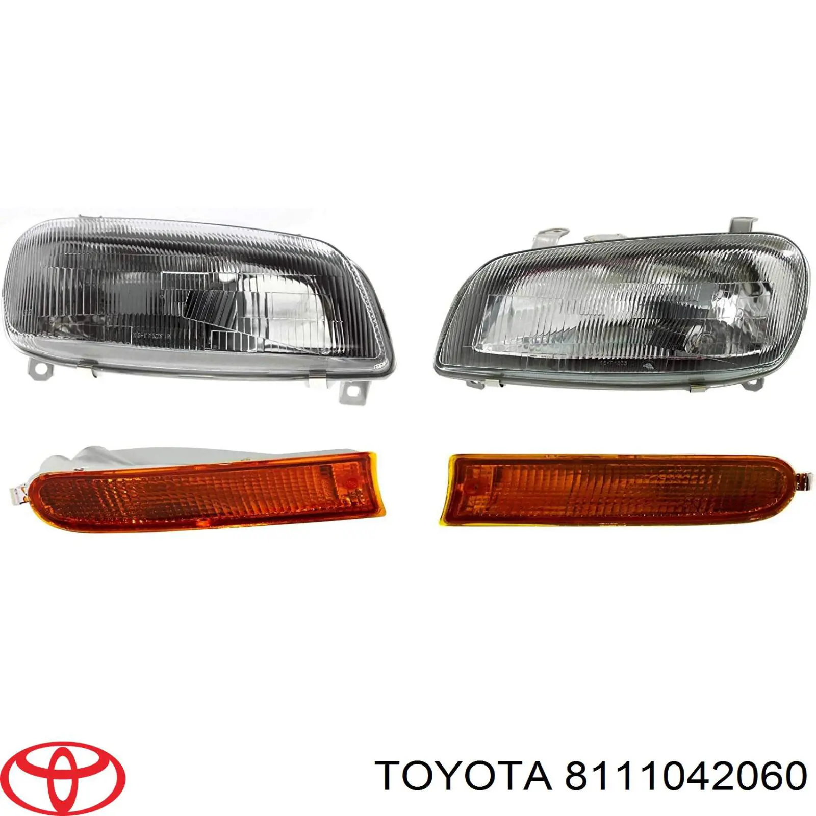 8111042060 Toyota Luz direita