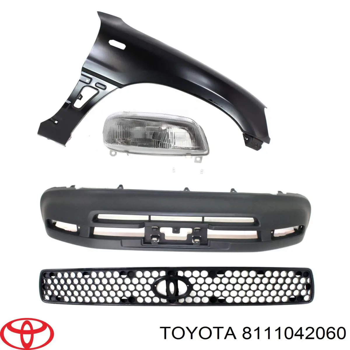 Luz direita Toyota 8111042060 preço, a partir de 288,57 USD