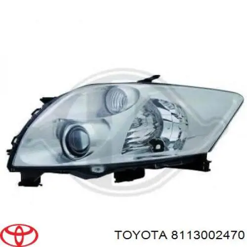 Luz direita Toyota 8113002470 preço, a partir de 225,38 USD
